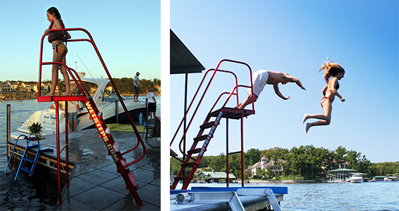 Fish Cleaning Station - Wet Steps - Dock Accessories & Ladders - Made at  the Lake of the Ozarks