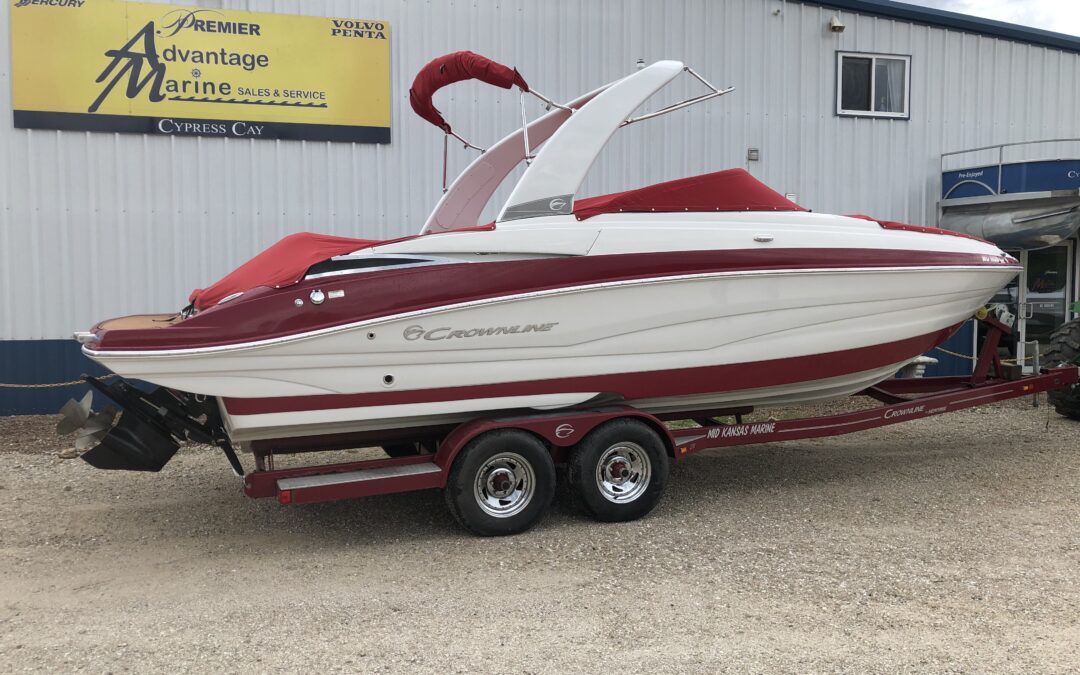 2016 CROWNLINE 270 SS WITH TRAILER